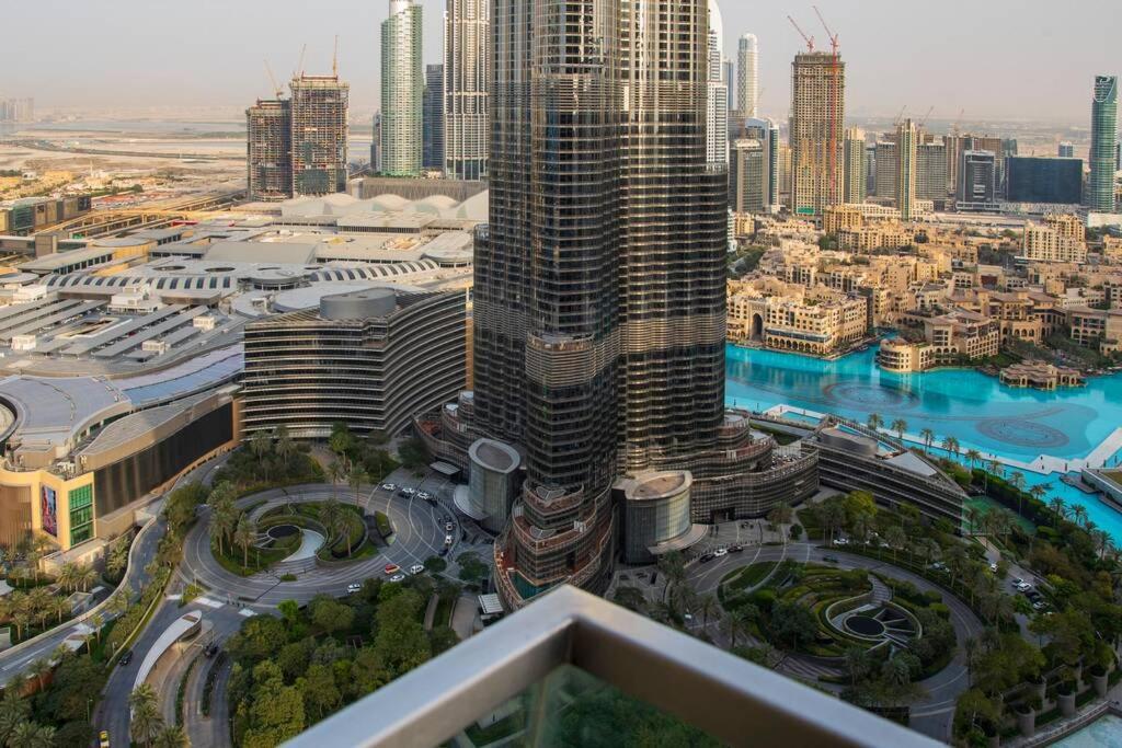 First Class 3Br With Full Burj Khalifa And Fountain View Dubai Exterior photo