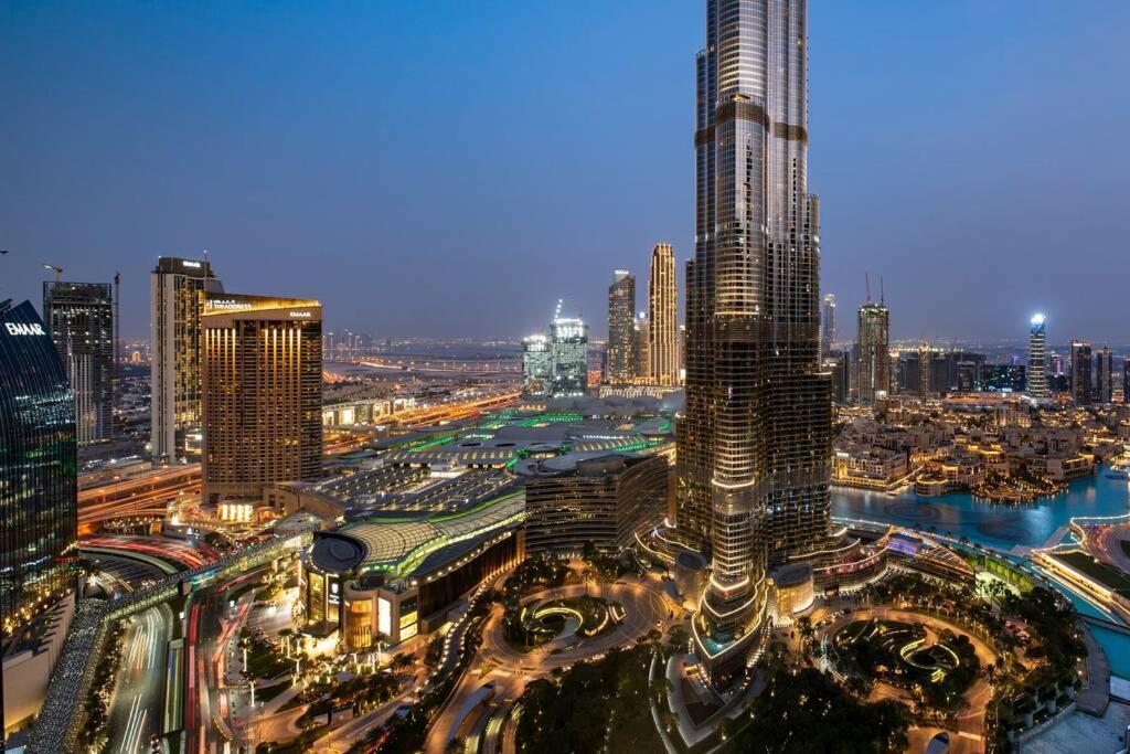 First Class 3Br With Full Burj Khalifa And Fountain View Dubai Exterior photo